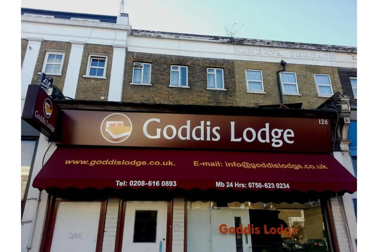 Отель Goddis Lodge Лондон